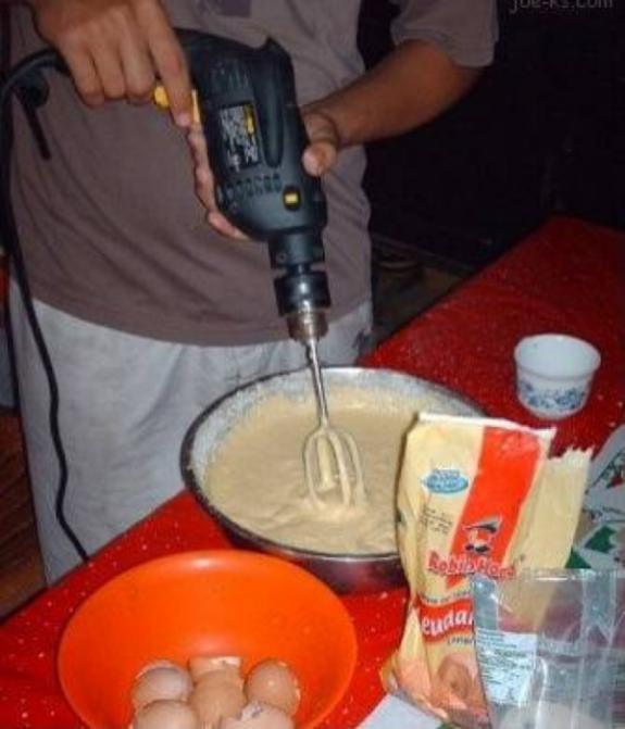 Hoe mannen pannenkoeken bakken