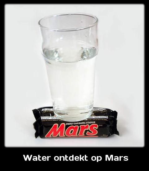 Water ontdekt op Mars